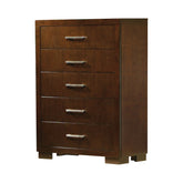 Coaster Jessica 5-drawer Chest Cappuccino Model 200715